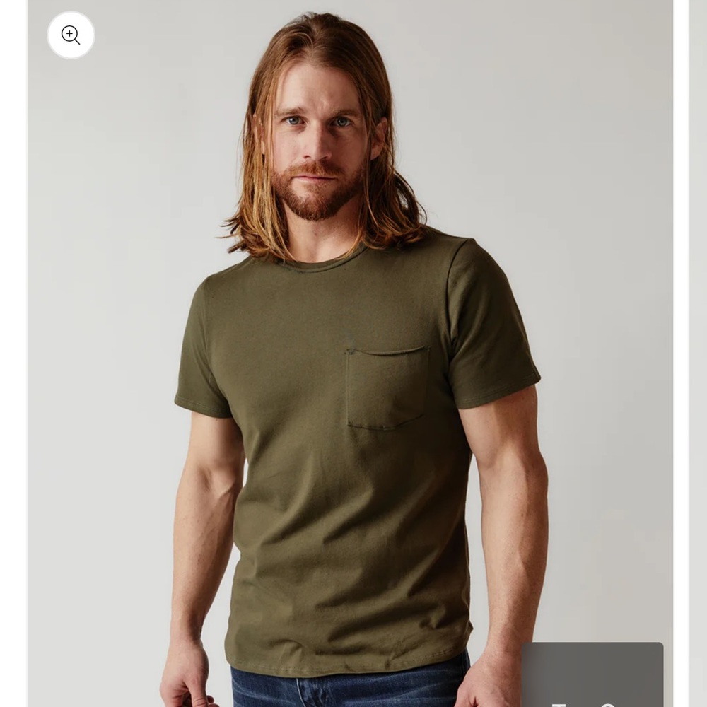 Men’s Olive Freedom Company Premium T-Shirt Size XL
